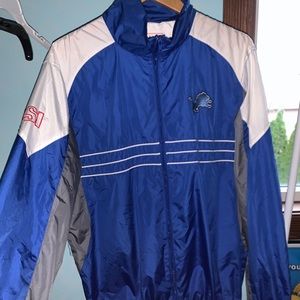 Vintage nfl Detroit lions windbreaker